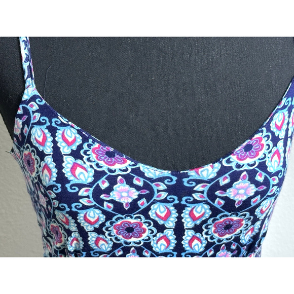 Paulnkc Women’s Blue & Cream Strappy Dress Size (S) - Picture 3 of 16